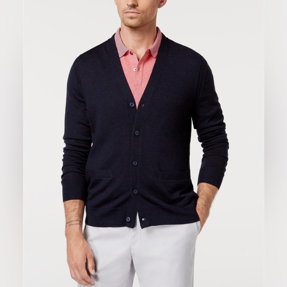 NWT Michael Kors Merino Wool Cardigan - Picture 2 of 14